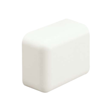 Tapa Final, para uso con canaleta LD10, material ABS, Color Blanco Mate Tapa Final, para uso con canaleta LD10, material ABS, Color Blanco Mate