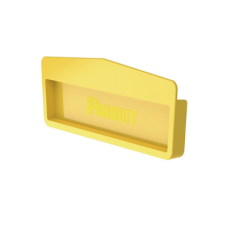 Tapa Final Para Canaletas FiberRunner™ 12x4, de Instalación a Presión, Color Amarillo Tapa Final Para Canaletas FiberRunner™ 12x4, de Instalación a Presión, Color Amarillo