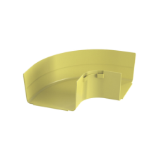 Ángulo Recto a 90º Horizontal, Para Canaletas FiberRunner™ 6X4, Color Amarillo