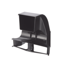 Bajada Para Canaleta FiberRunner™, Uso con Medidas 4x4, 6X4, 12X4, o 24X12, Con Reducción a 4X4, Color Negro