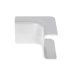 Esquinero interior, para uso con canaleta LD5, material ABS, Color Blanco