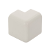 Esquinero exterior, para uso con canaleta LD10, material ABS, Color Blanco Mate