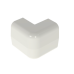 Esquinero exterior, para uso con canaleta LD5, material ABS, Color Blanco Mate
