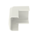 Esquinero exterior, para uso con canaleta LD5, material ABS, Color Blanco Mate