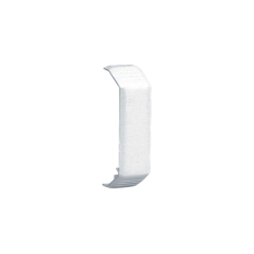 Unión recta de tapa, para uso con canaleta T45, Material PVC Rígido, Color Blanco Mate