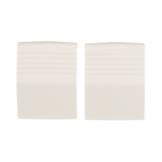 Unión recta de base, para uso con canaleta T70, Material PVC Rígido, Color Blanco Mate