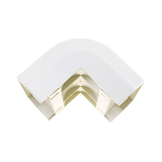 Esquinero exterior, para uso con canaleta T70, Material PVC Rígido, Color Blanco Mate Esquinero exterior, para uso con canaleta T70, Material PVC Rígido, Color Blanco Mate