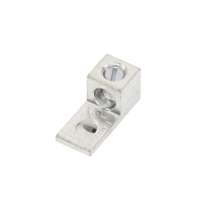 Conector Mecánico de Aluminio, de Un Orificio y Un Barril, para Cable de 14 a 2 AWG. 1 Pieza Conector Mecánico de Aluminio, de Un Orificio y Un Barril, para Cable de 14 a 2 AWG. 1 Pieza