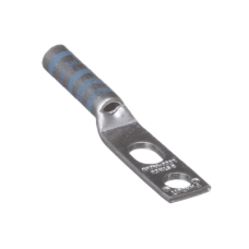 Zapata de compresión LCC6-14JAW-l para cal. 6 Awg, Doble barreno para tornillo prisionero de 1/4, 1 pz