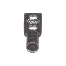 Zapata de compresión LCD4-14A-L para cal. 4 Awg, Doble barreno para tornillo prisionero de 1/4, Espaciado de orificio 16mm, 1 Pz