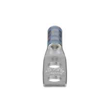 Zapata de compresión LCD6-14A-L para cal. 6 Awg, Doble barreno para tornillo prisionero de 1/4, Espaciado de orificio 16mm, 1 Pz