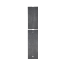 Tapa Final de Fila, Para Organizador Vertical PE2V PatchRunner™ 2, de 45 UR, Color Negro Tapa Final de Fila, Para Organizador Vertical PE2V PatchRunner™ 2, de 45 UR, Color Negro