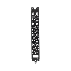 Panel Administrador de Cables Vertical para Gabinete FlexFusion™ de 45RU, Acepta Anillos en D, Anillos S1DR, S2DR y L; S1LR, S2LR, Color Negro Panel Administrador de Cables Vertical para Gabinete FlexFusion™ de 45RU, Acepta Anillos en D, Anillos S1DR, S2DR y L; S1LR, S2LR, Color Negro