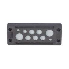 Pasacable de 10 Orificios de Marco Rectangular, IP65, 4.41