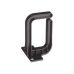 Anillo Tipo D Vertical, Para Gabinetes de Telecomunicaciones, 1 UR, Color Negro