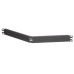 Tapa Ciega Para Rack Estándar de 19in, Angulado, de Acero, 1UR, Color Negro