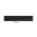 Tapa Ciega Para Rack Estándar de 19in, Plano, de Acero, 2UR, Color Negro