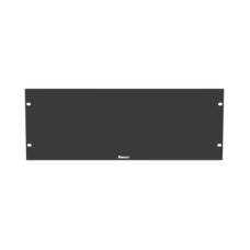 Tapa Ciega Para Rack Estándar de 19in, Plano, de Acero, 4UR, Color Negro