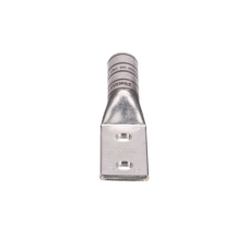 Zapata de compresión LCC500-12-6 para cal. 500 Kcmil, Doble barreno para tornillo prisionero de 1/2, Espaciado de orificios 44.5mm, 1 Pz Zapata de compresión LCC500-12-6 para cal. 500 Kcmil, Doble barreno para tornillo prisionero de 1/2, Espaciado de orificios 44.5mm, 1 Pz