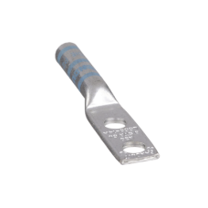 Zapata de compresión LCC6-14A-L para cal. 6 Awg, Doble barreno para tornillo prisionero de 1/4, Espaciado de orificio 16mm, 1 Pz Zapata de compresión LCC6-14A-L para cal. 6 Awg, Doble barreno para tornillo prisionero de 1/4, Espaciado de orificio 16mm, 1 Pz