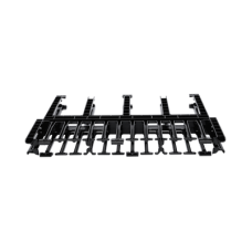 Organizador de Cables Horizontal NetManager de Alta Densidad, Doble (Frontal y Posterior), Para Rack de 19in, 1UR Organizador de Cables Horizontal NetManager de Alta Densidad, Doble (Frontal y Posterior), Para Rack de 19in, 1UR