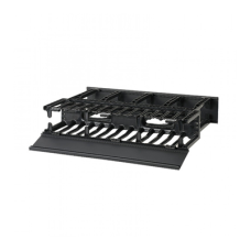 Organizador de Cables Horizontal NetManager de Alta Densidad, Doble (Frontal y Posterior), Para Rack de 19in, 2UR Organizador de Cables Horizontal NetManager de Alta Densidad, Doble (Frontal y Posterior), Para Rack de 19in, 2UR