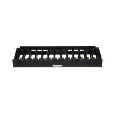 Organizador de Cables Horizontal NetManager de Alta Densidad, Sencillo (Solo Frontal), Para Rack de 19in, 1UR Organizador de Cables Horizontal NetManager de Alta Densidad, Sencillo (Solo Frontal), Para Rack de 19in, 1UR