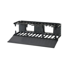 Organizador de Cables Horizontal NetManager, Sencillo (Solo Frontal), Para Rack de 19in, 3UR Organizador de Cables Horizontal NetManager, Sencillo (Solo Frontal), Para Rack de 19in, 3UR