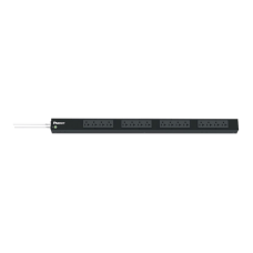 PDU Básico para Distribución de Energía, Enchufe de Entrada NEMA 5-20P, Con 16 Contactos NEMA 5-20R, de Instalación Vertical, 20 Amp, 120 Vca