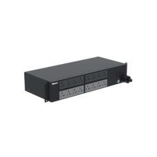 PDU Básico para Distribución de Energía, Enchufe de Entrada NEMA L5-30P, Con 16 Contactos NEMA 5-20R, Instalación Horizontal de 19in, 2 UR, 30 Amp, 120 Vca