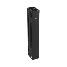 Organizador Vertical PatchRunner™, Doble (Frontal y Posterior), Para Rack Abierto de 45 Unidades, 12in de Ancho, Color Negro