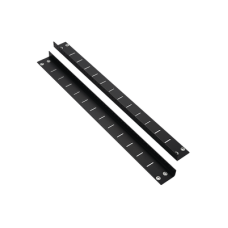 Kit de Rieles Posteriores para Gabinetes PanZone de Panduit, de 26 UR, Color Negro