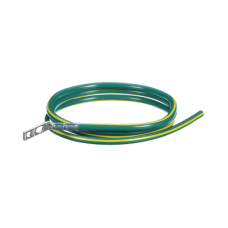 Kit de Jumper para Conexión de Gabinete o Rack de Telecomunicaciones a Barra de Tierra Física, 6 AWG, 1.52 m de Largo Kit de Jumper para Conexión de Gabinete o Rack de Telecomunicaciones a Barra de Tierra Física, 6 AWG, 1.52 m de Largo