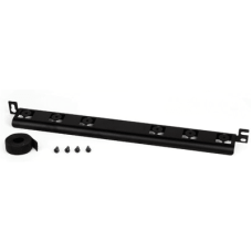 Barra para Aliviar Tensión o Peso Atrás de Patch Panel, Para Administración de 72 Cables, Color Negro