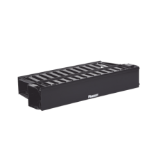 Organizador de Cables Horizontal PatchLink, Doble (Frontal y Posterior), Con Tapa Extendida, Para Rack de 19in, 2UR Organizador de Cables Horizontal PatchLink, Doble (Frontal y Posterior), Con Tapa Extendida, Para Rack de 19in, 2UR