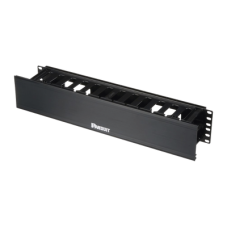 Organizador de Cables Horizontal PatchLink, Sencillo (Solo Frontal), Con Tapa Extendida, Para Rack de 19in, 2UR Organizador de Cables Horizontal PatchLink, Sencillo (Solo Frontal), Con Tapa Extendida, Para Rack de 19in, 2UR