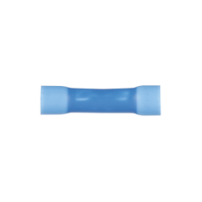 Conector de Empalme a Tope, Para Cables de 16 a 14 AWG, De Vinilo Aislado, Color Azul, Paquete de 50 Piezas