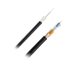 Cable de Fibra Óptica de 6 Hilos, Multimodo OM4 50/125 Optimizada, Interior/Exterior, Loose Tube 250um, No Conductiva (Dieléctrica), OFNR (Riser), Precio Por Metro