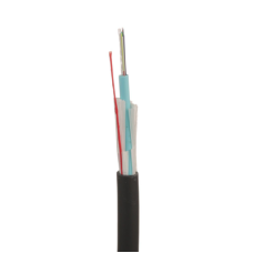 Cable de Fibra Óptica de 12 Hilos, Multimodo OM4 50/125 Optimizada, Interior/Exterior, Loose Tube 250um, No Conductiva (Dieléctrica), OFNR (Riser), Precio Por Metro