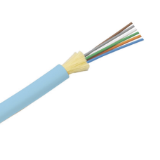 Cable de Fibra Óptica de 6 Hilos, Multimodo OM4 50/125 Optimizada, Interior, Tight Buffer 900um, No Conductiva (Dieléctrica), OFNP (Plenum), Precio Por Metro