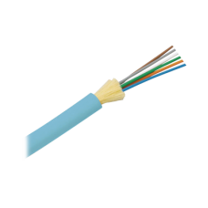 Cable de Fibra Óptica de 6 Hilos, Multimodo OM3 50/125 Optimizada, Interior, Tight Buffer 900um, No Conductiva (Dieléctrica), OFNR (Riser), Precio Por Metro
