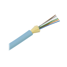 Cable de Fibra Óptica de 12 Hilos, Multimodo OM4 50/125 Optimizada, Interior, Tight Buffer 900um, No Conductiva (Dieléctrica), OFNR (Riser), Precio Por Metro
