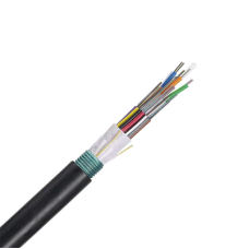 Cable de Fibra Óptica 12 Hilos, OSP (Planta Externa), Armada, MDPE (Polietileno de Media Densidad), Multimodo OM3 50/125 Optimizada, Precio Por Metro