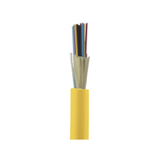 Cable de Fibra Óptica de 24 Hilos, Monomodo OS2 9/125, Interior, Tight Buffer 900um, No Conductiva (Dieléctrica), OFNP (Plenum), Precio Por Metro
