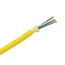 Cable de Fibra Óptica de 6 Hilos, Monomodo OS2 9/125, Interior, Tight Buffer 900um, No Conductiva (Dieléctrica), OFNR (Riser), Precio Por Metro