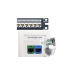 Casete de 125 Etiquetas Adhesivas, para Patch Panel, Face Plate o Cajas Superficiales, Para Identificación 4 Puertos, Color Blanco