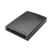 Caja de Montaje en Superficie, Con Accesorio para Resguardo de Fibra Óptica, Para 6 Módulos Mini-Com, Color Negro