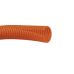 Tubo Corrugado Abierto para Protección de Cables, 1in (25.4 mm) de Diámetro, 30.5 m de Largo, Color Naranja