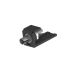 Módulo Acoplador ST Simplex, para Fibra Óptica Multimodo OM3/OM4, Tipo Mini-Com, Color Negro