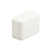 Tapa Final, para uso con canaleta LD3, material ABS, Color Blanco Mate